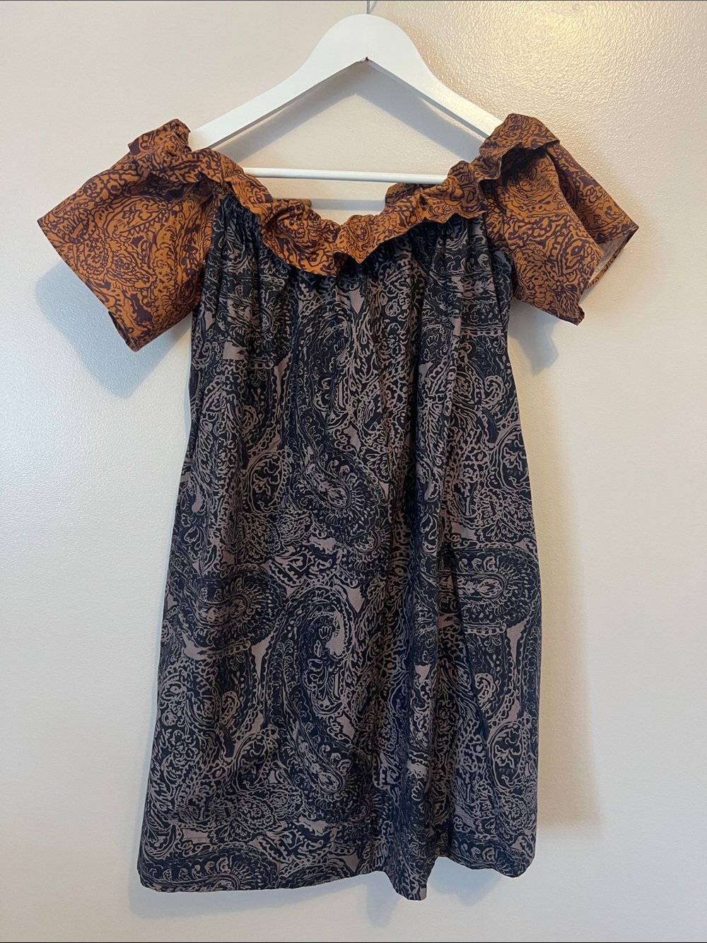 Free People Paisley Sophie Mini Dress
